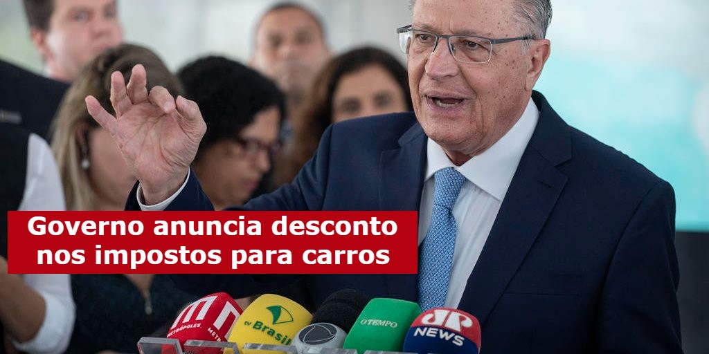 alckmin anuncia desconto em impostos